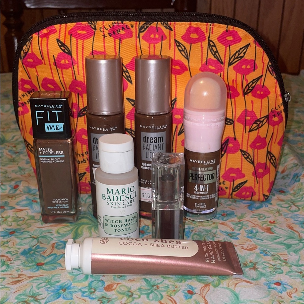 Maybelline bundle for the brown skin girl + make up bag (7)